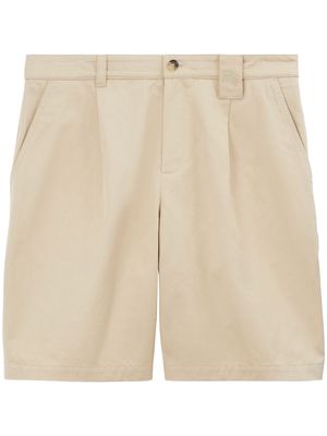 Burberry EKD cotton cargo shorts - Neutrals
