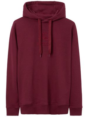 Burberry EKD embroidered cotton hoodie