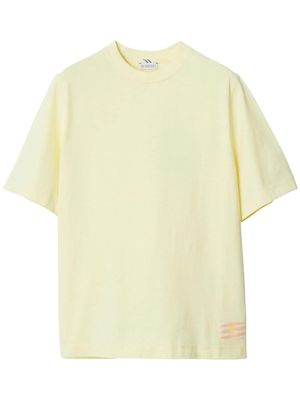 Burberry EKD-logo cotton T-shirt - Yellow