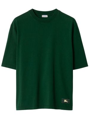 Burberry EKD logo-patch jersey T-shirt - Green