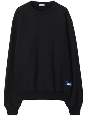 Burberry EKD-patch cotton sweatshirt - Black