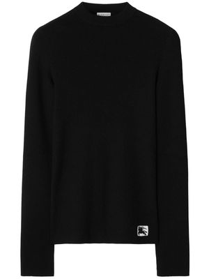 Burberry EKD ribbed wool jumper - Black