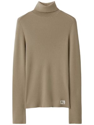 Burberry EKD ribbed wool jumper - Neutrals