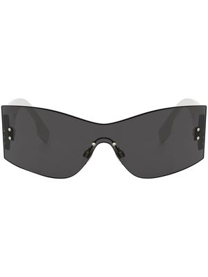 Burberry Eyewear Bella rimless-frame sunglasses - White