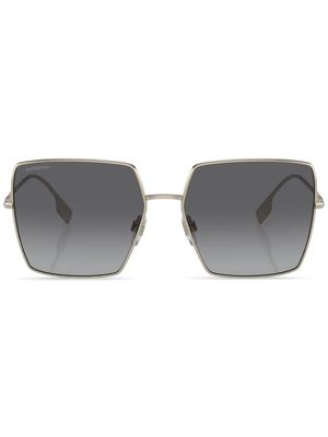 Burberry Eyewear Daphne oversize-frame sunglasses - Gold