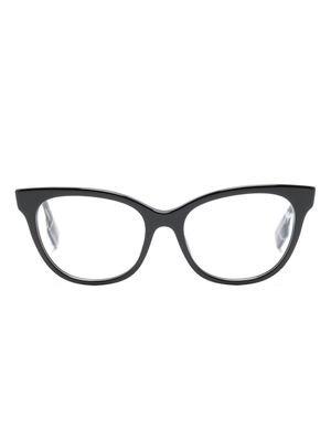 Burberry Eyewear Evelyn cat-eye frame glasses - Black