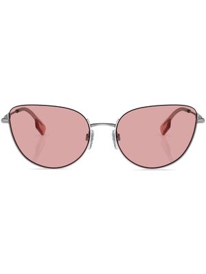 Burberry Eyewear Harper cat-eye frame sunglasses - Silver