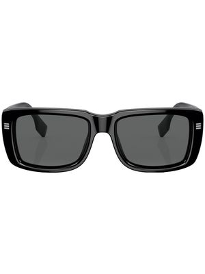 Burberry Eyewear Jarvis rectangular-frame sunglasses - Black