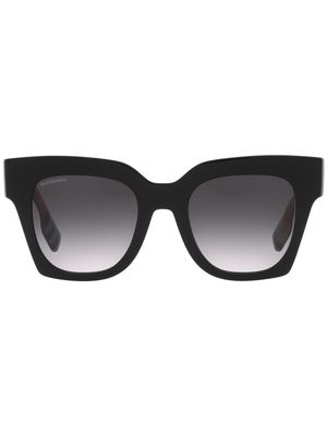 Burberry Eyewear Kitty square-frame sunglasses - Black