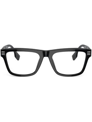 Burberry Eyewear logo-print square-frame glasses - Black