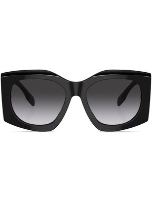 Burberry Eyewear Madeline geometric-frame sunglasses - Black