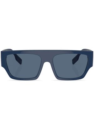 Burberry Eyewear Micah logo-print sunglasses - Blue