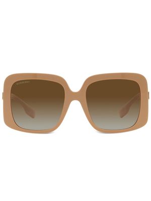 Burberry Eyewear Penelope square-frame sunglasses - Brown