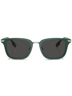 Burberry Eyewear Peter square-frame sunglasses - Green