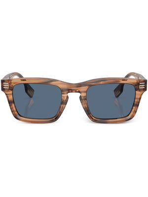 Burberry Eyewear rectangle-frame sunglasses - Brown