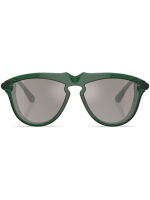 Burberry Eyewear round-frame sunglasses - Green