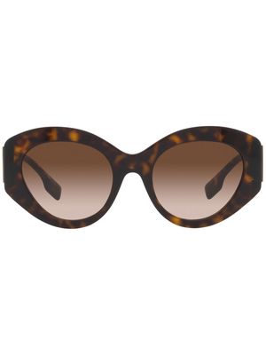 Burberry Eyewear Sophia cat-eye frame sunglasses - Brown