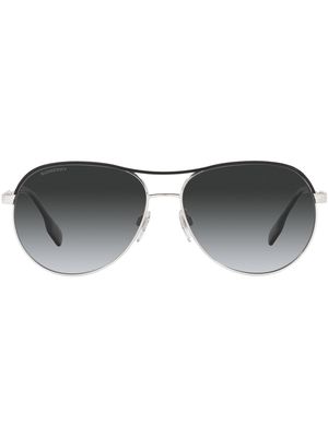 Burberry Eyewear Tara pilot sunglasses - Grey