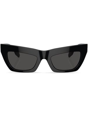 Burberry Eyewear TB-motif cat-eye sunglasses - Black