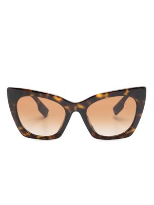 Burberry Eyewear tortoiseshell cat-eye sunglasses - Brown