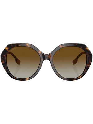 Burberry Eyewear Vanessa tortoiseshell sunglasses - Brown