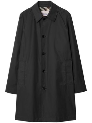 Burberry gabardine coat - Black