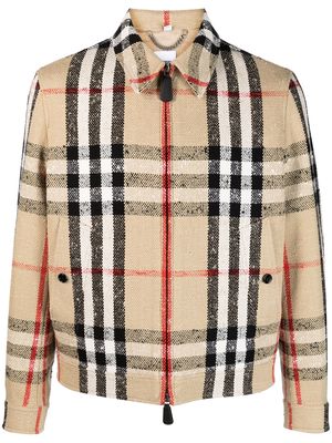 Burberry Harrington Vintage Check bomber jacket - Neutrals
