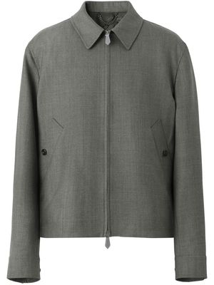 Burberry Harrington zipped jacket - Grey