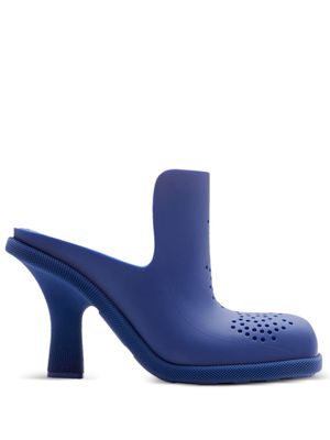 Burberry Highland rubber mules - Blue