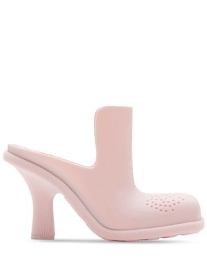 Burberry Highland rubber mules - Pink