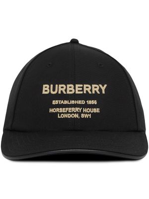 Burberry Horseferry-motif baseball cap - Black