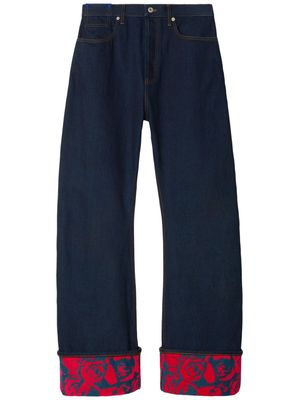 Burberry Japanese wide-leg jeans - Blue