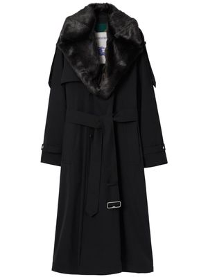 Burberry Kennington cotton trench coat - Black