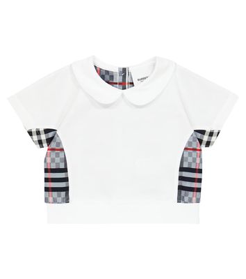 Burberry Kids Baby cotton blouse