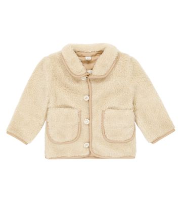 Burberry Kids Baby faux shearling jacket