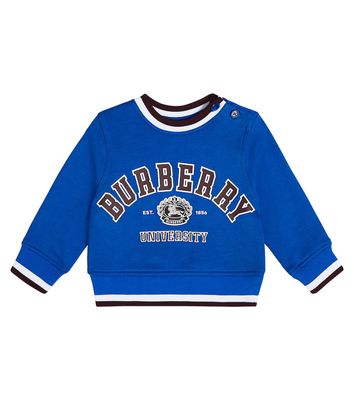 Burberry Kids Baby logo cotton sweatshirt