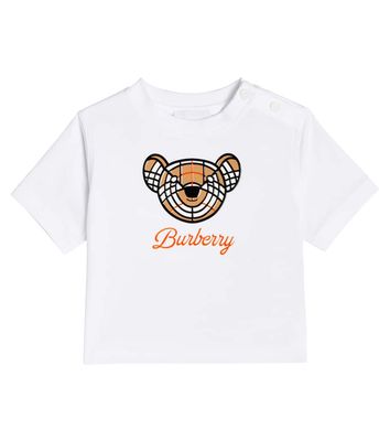Burberry Kids Baby Thomas Bear cotton jersey T-shirt
