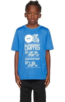 Burberry Kids Blue Joel T-Shirt