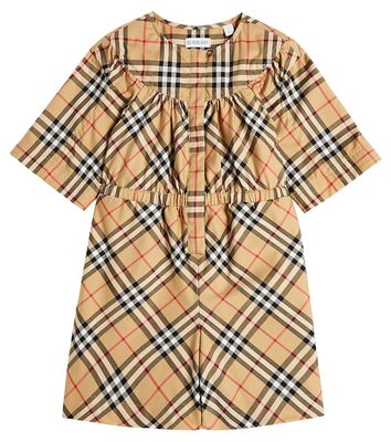 Burberry Kids Burberry Check playsuit