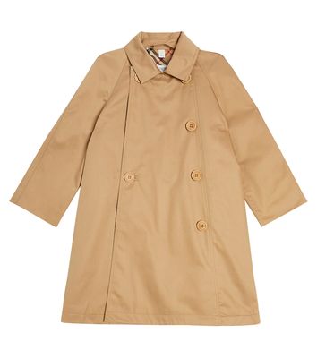 Burberry Kids Cotton gabardine trench coat