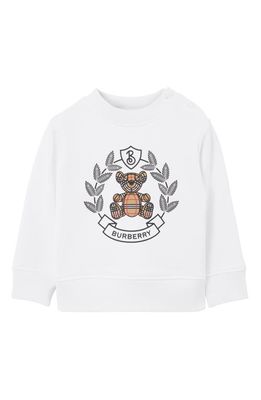 burberry Kids' Crest Cotton Graphic T-Shirt in White