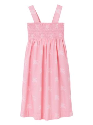 Burberry Kids EKD smock-detail dress - Pink