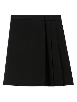 Burberry Kids jersey pleated skirt - Black