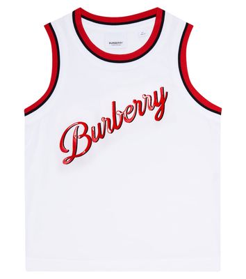 Burberry Kids Logo basketball vest