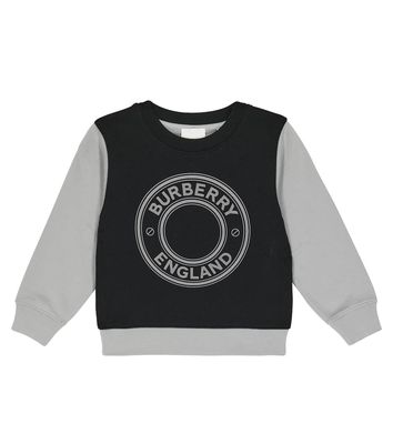 Burberry Kids Logo cotton jersey sweatshirt