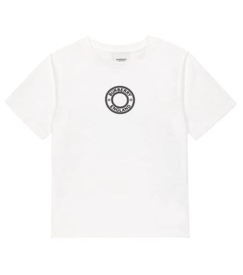 Burberry Kids Logo cotton jersey T-shirt