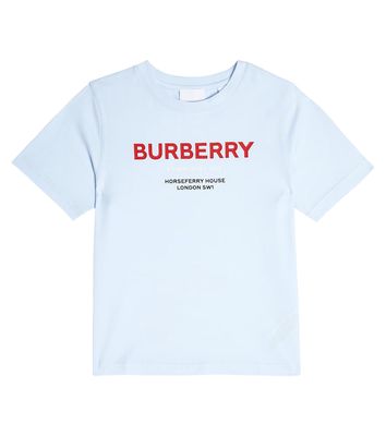 Burberry Kids Logo cotton T-shirt