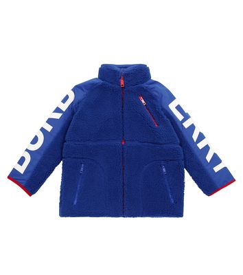 Burberry Kids Logo fleece jacket