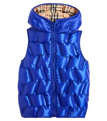 Burberry Kids Quilted down vest
