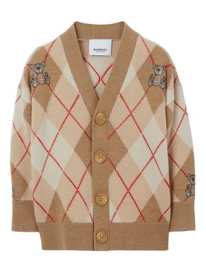 Burberry Kids Sweaters Beige